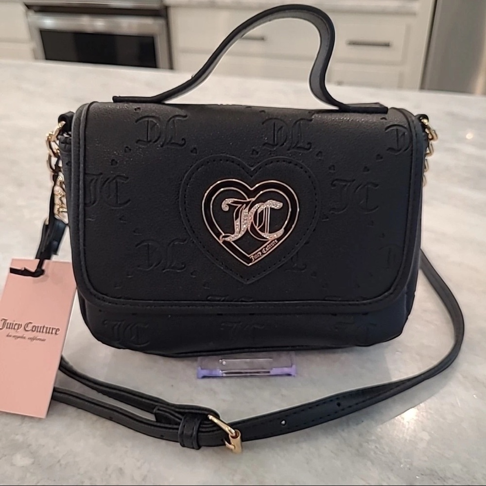 Juicy Couture Liquorice only you and me cross body  NWT